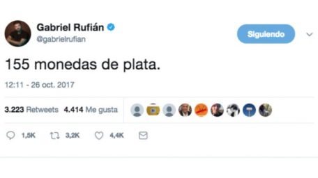 Twitter Gabriel Rufián 26-O