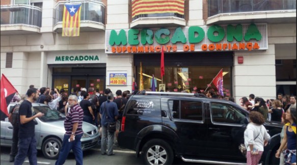 Vaga farsa piquets Mercadona