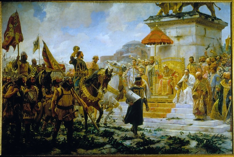 Entrada de Roger de Flor en Constantinopla - José Moreno Carbonero - 1888