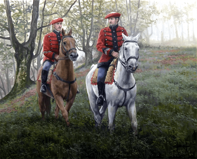 Ferre Clauzel Caballería carlista catalana